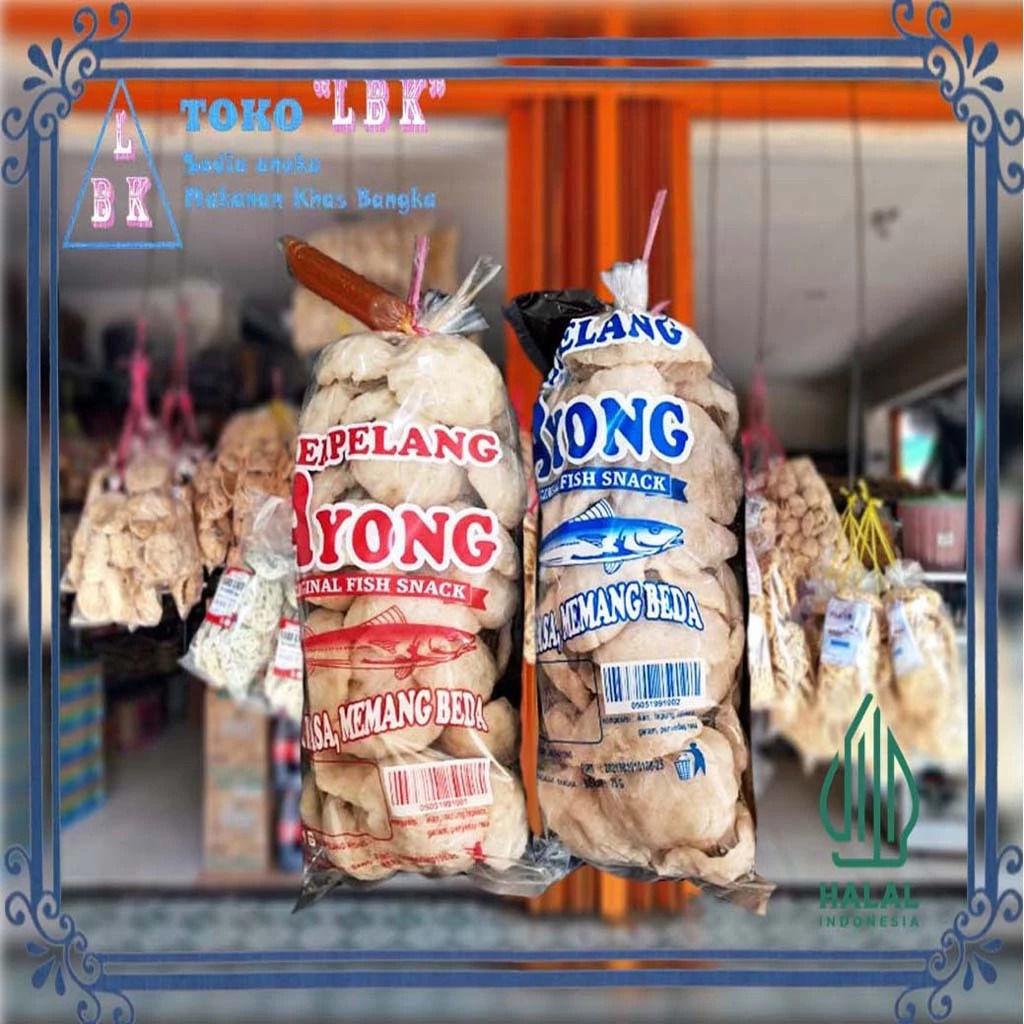 Kemplang Panggang Pasir Ayong