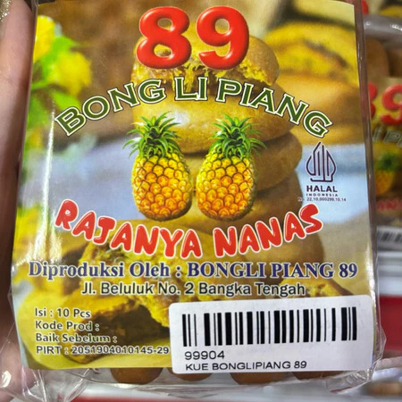 Bong Li Piang Khas Bangka Cap 89 — Kue Tradisional Legendaris Pulau Timah