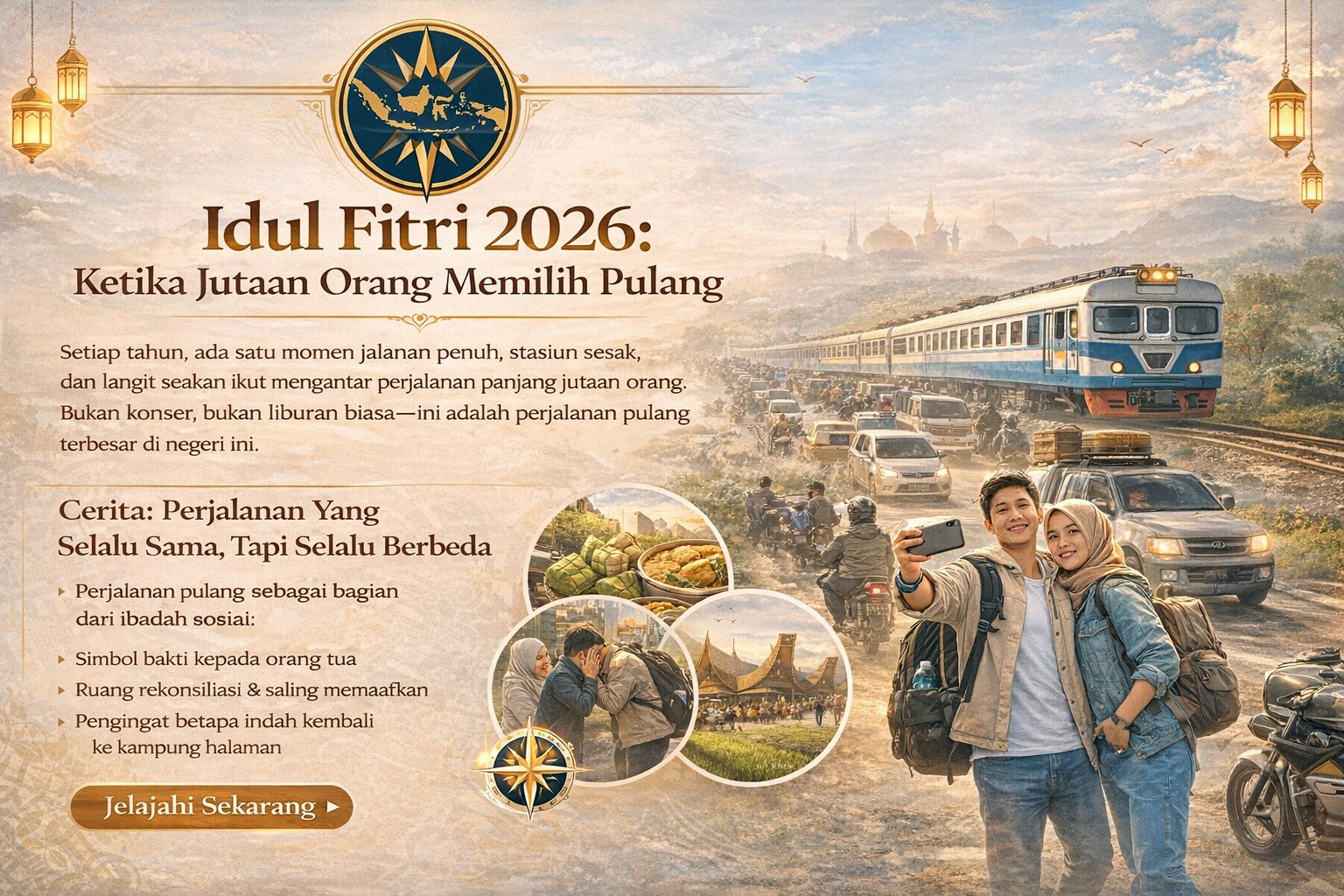 Idul Fitri 2026: Ketika Jutaan Orang Memilih Pulang