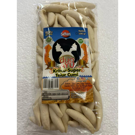 Kricu Kerupuk Telor Cumi Khas Bangka — Gurih Lautan dalam Setiap Kriuk