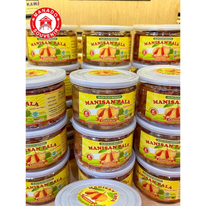 Manisan Buah Pala Khas Manado — Segar Manis dari Tanah Kawanua