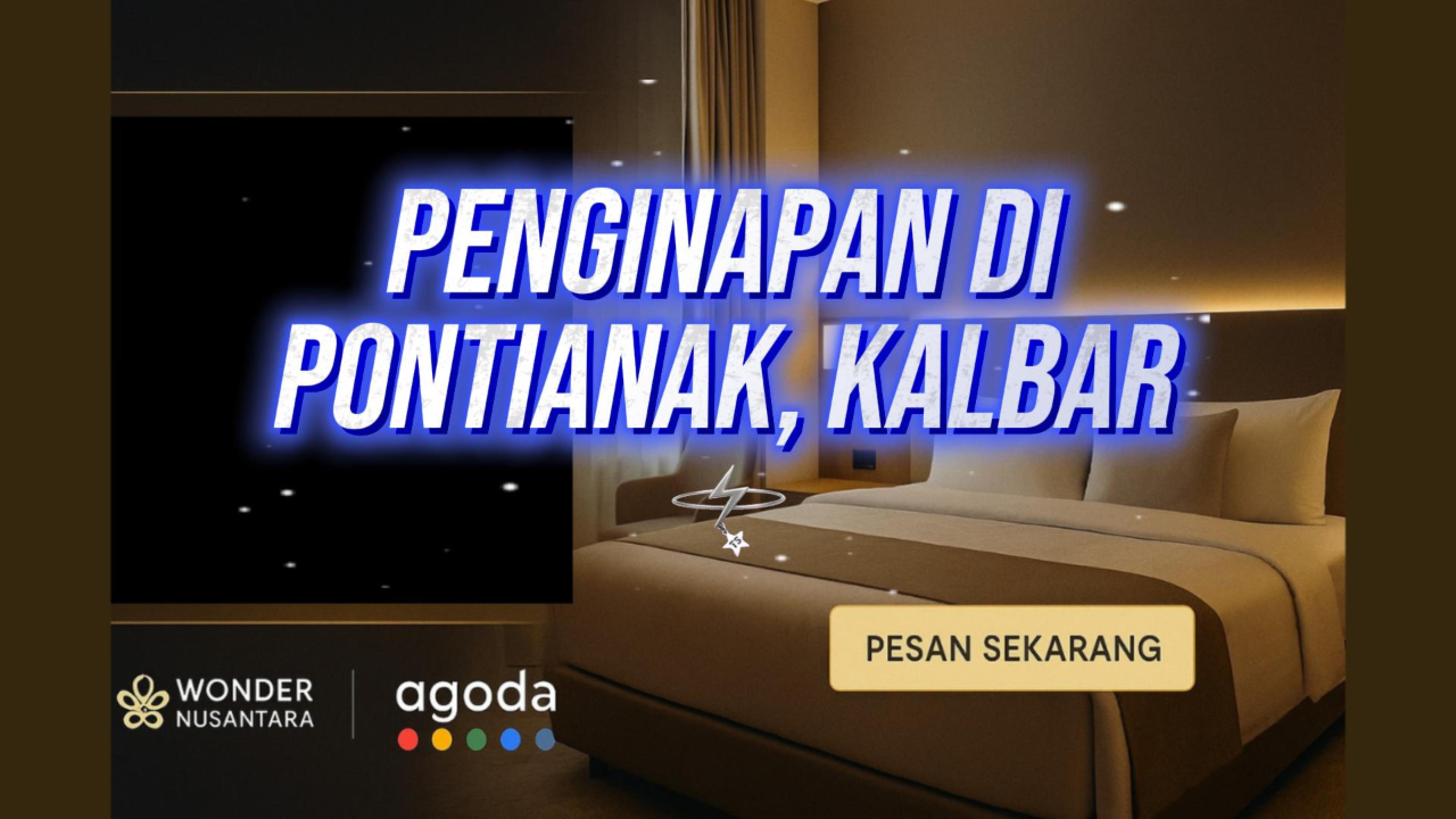 Mengenal Penginapan di Pontianak, Kota di Garis Khatulistiwa