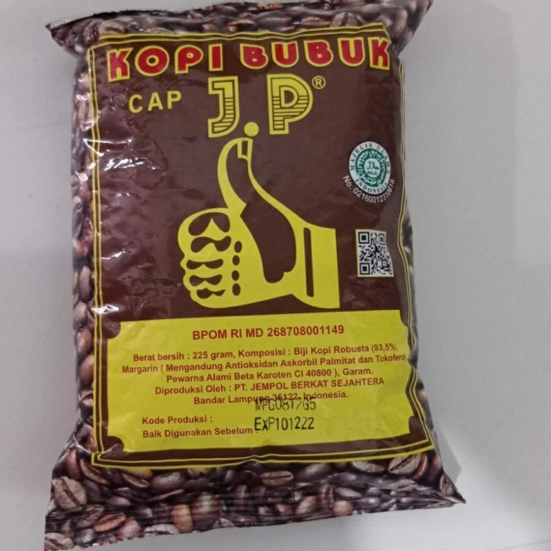 Kopi Jempol Bubuk Khas Lampung – Nikmat, Wangi, dan Bersahabat