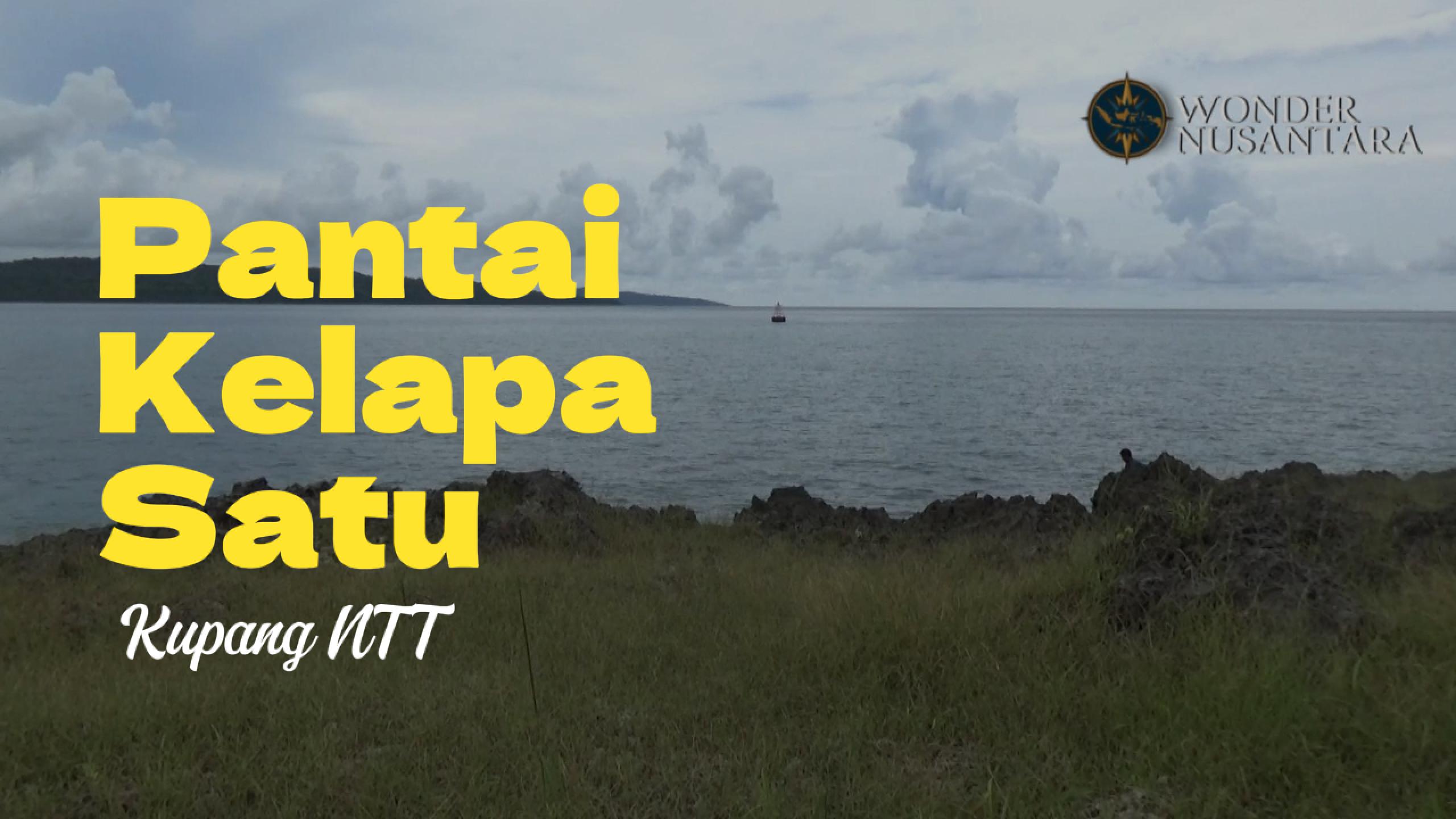 Pantai Kelapa Satu Kupang: Ketika Karang Menyusun Puisi di Tepi Timor