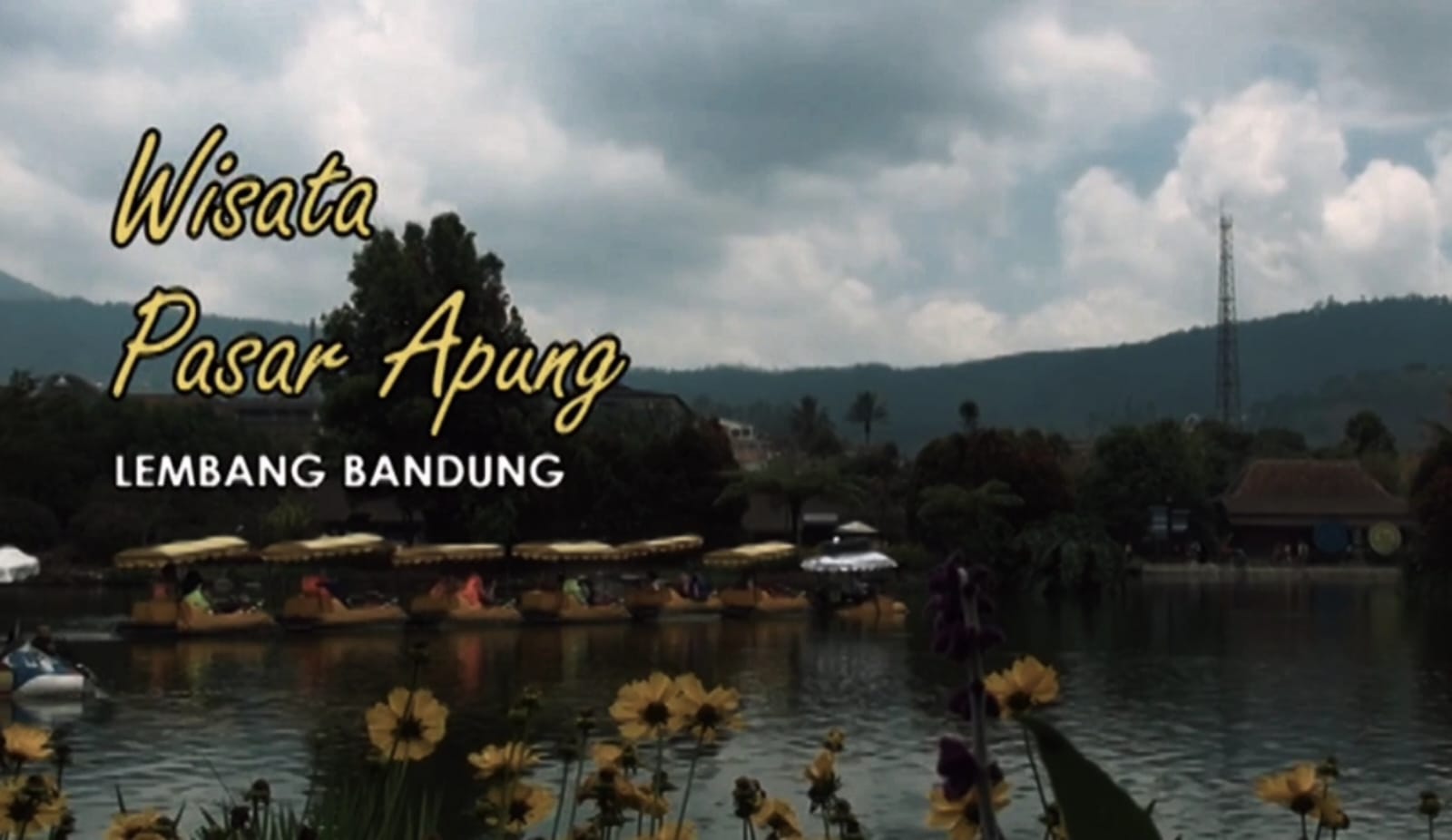 Sensasi Pasar Apung Lembang Bandung