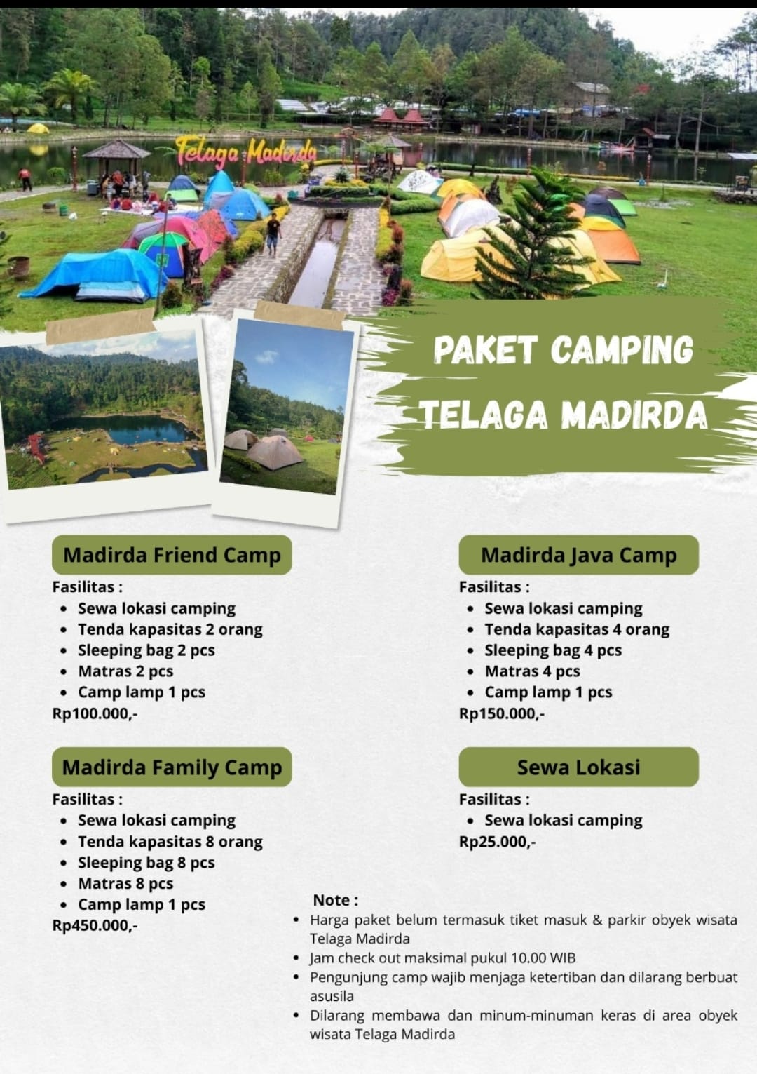 Camping Ceria Telaga Madirda