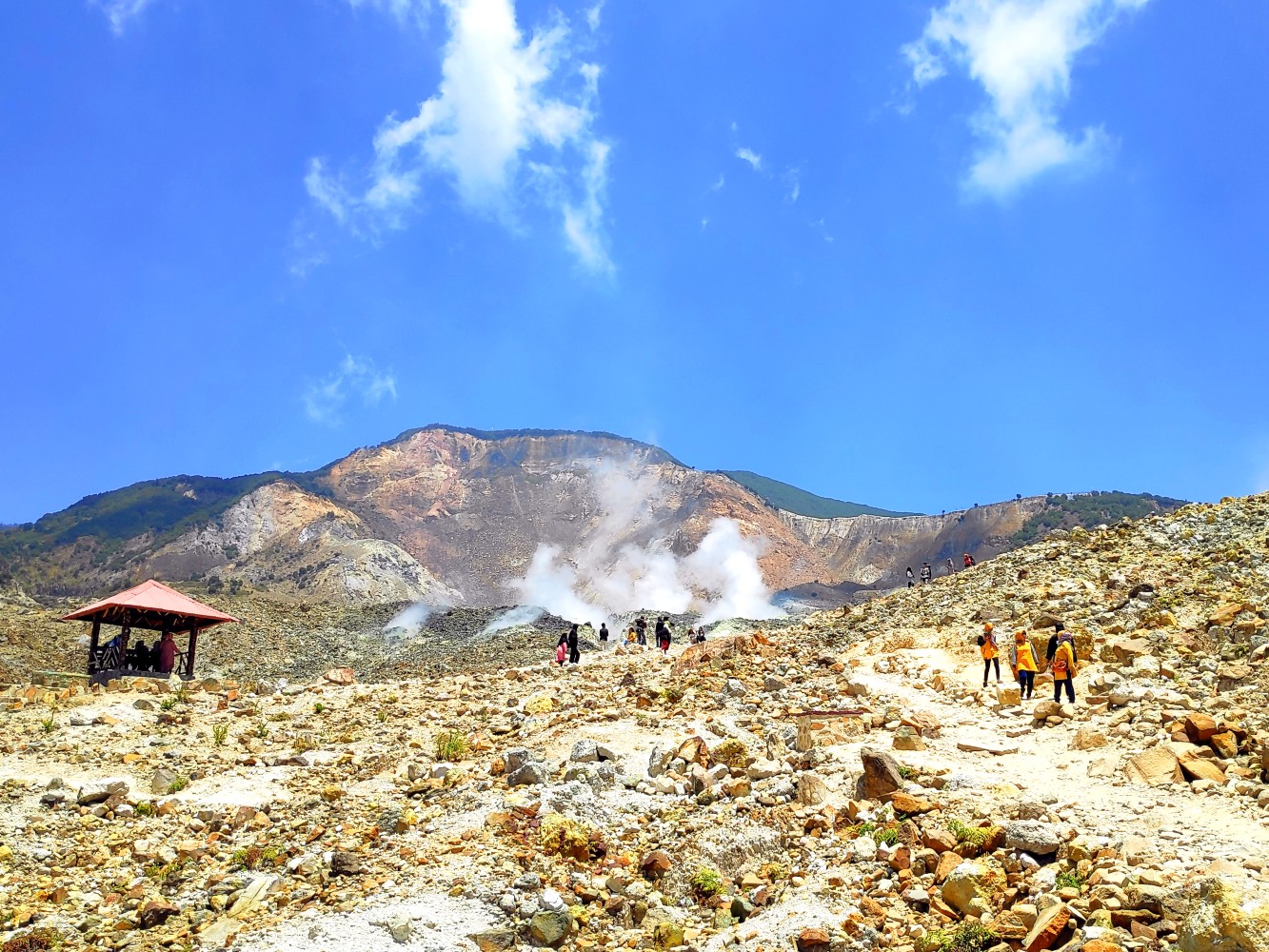 Tur Gunung Papandayan Garut. 