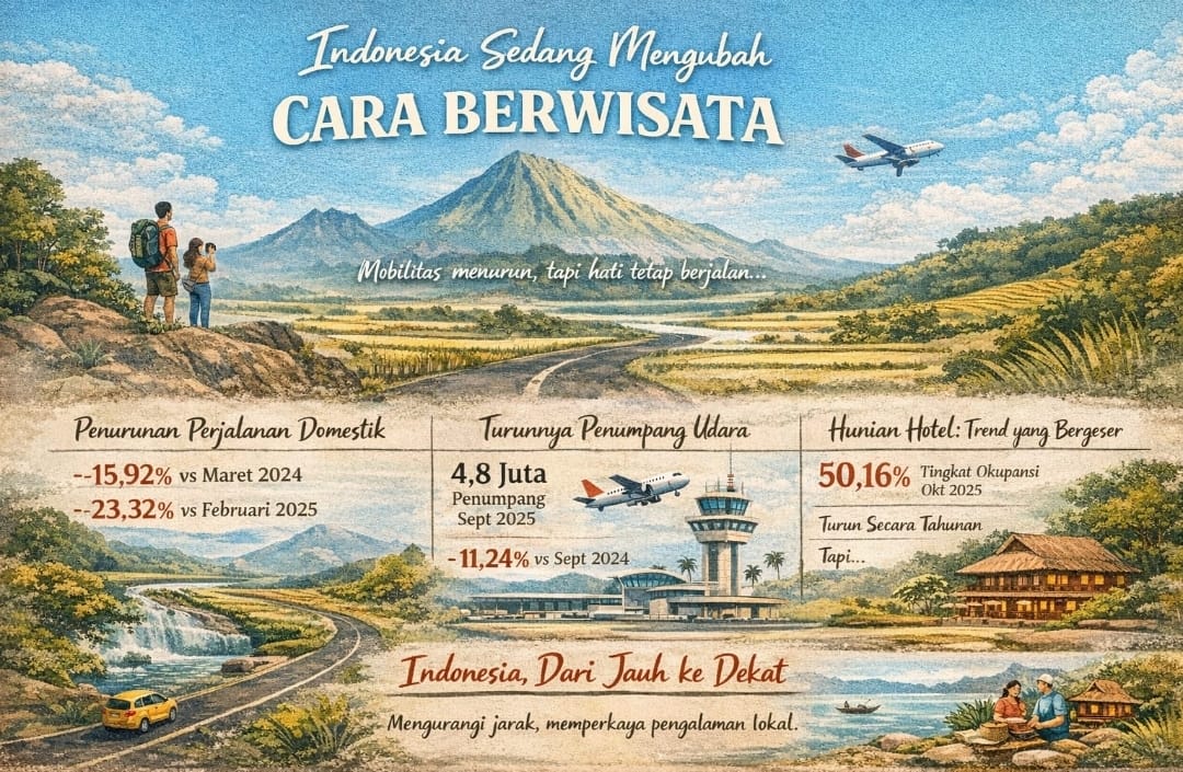 Indonesia Sedang Mengubah Cara Berwisata