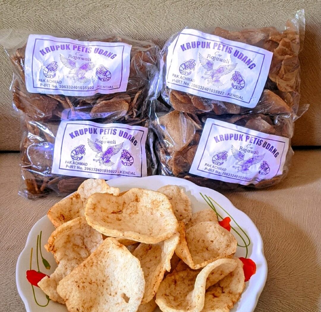 KERUPUK PETIS UDANG MENTAH ASLI KENDAL